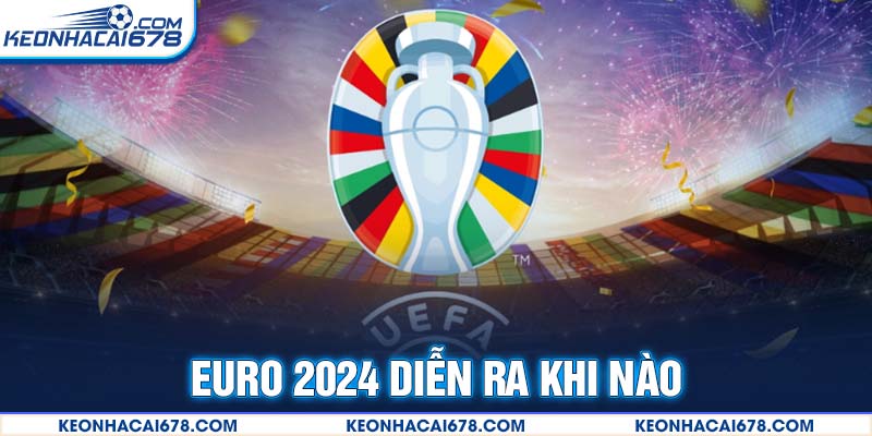 EURO 2024 diễn ra khi nào