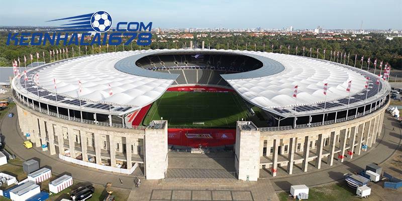 Sân vận động Olympic Berlin nơi sẽ diễn ra trận Chung kết cuối cùng