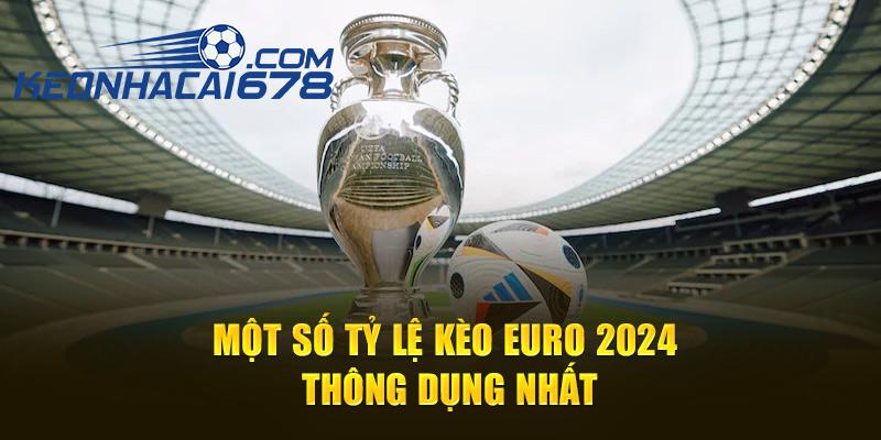 Một số kèo cược sẽ xuất hiện tại euro 2024 vào mùa hè này